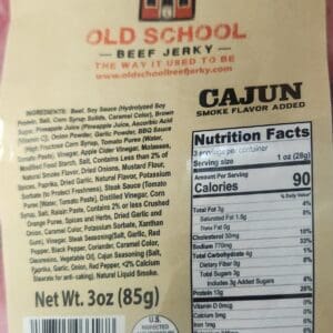 Cajun Beef Jerky